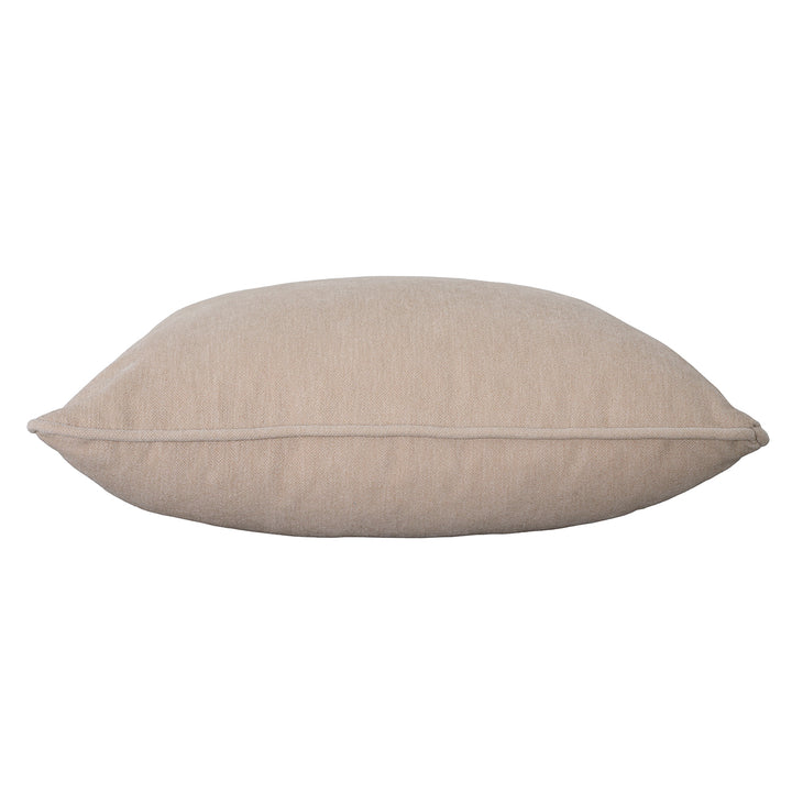 Eden Cushion in Warm Stone Velvet 47x47cm