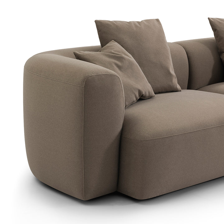 Wicklow Sofa in Soft Truffle Velvet