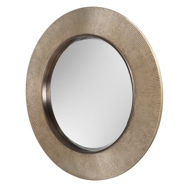 Jade Distressed Gold Leaf Wall Mirror