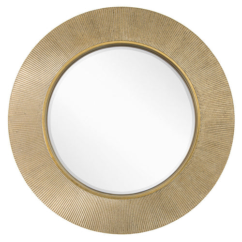 Jade Gold Finish Wall Mirror