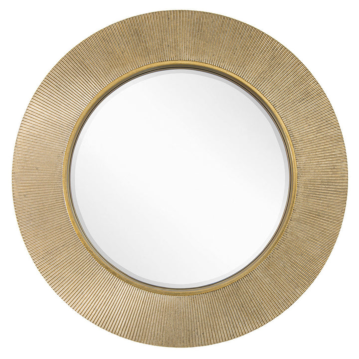 Jade Gold Finish Wall Mirror