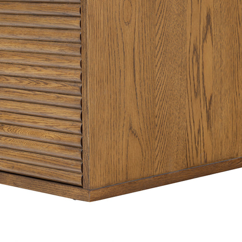 Charlton Desk Oak in Walnut Finish