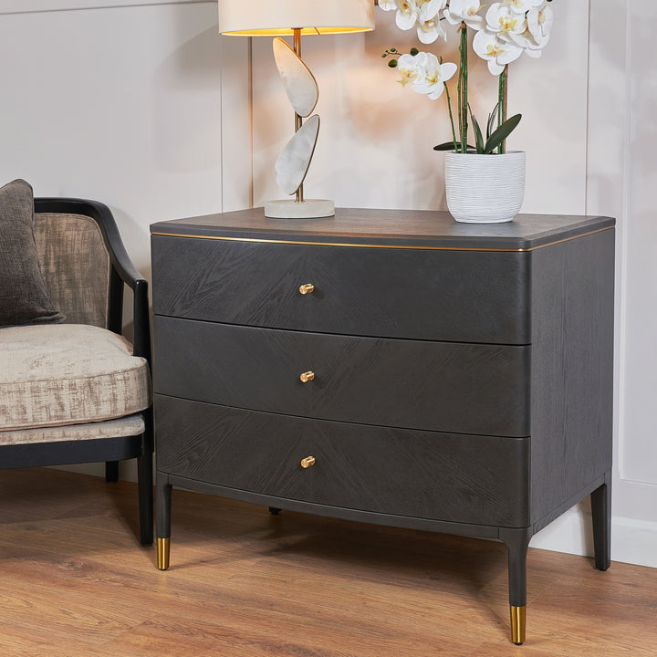 Marlow 3 Drawer Chest Roomset