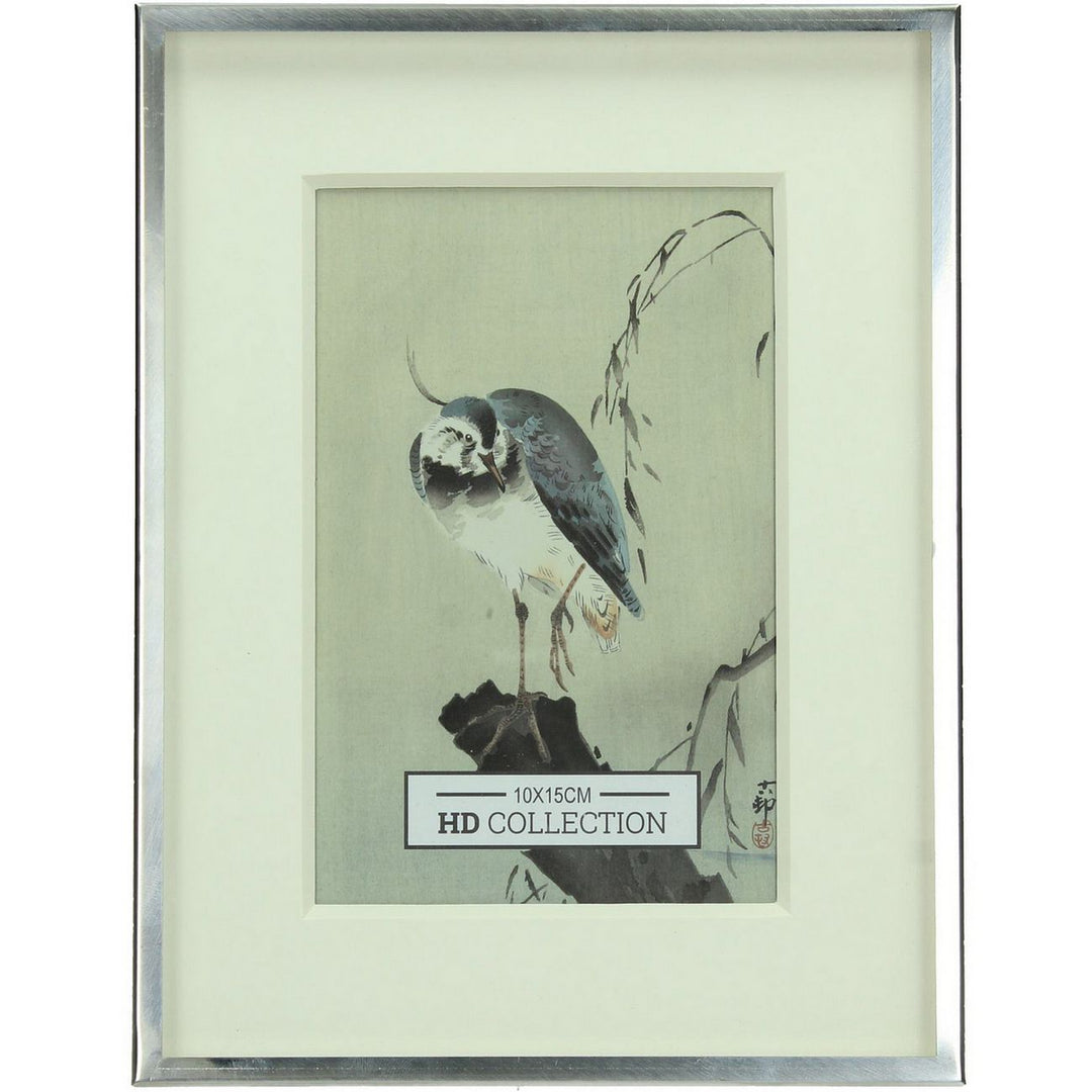 Photo Frame Stainless Steel Nickel 10X15Cm