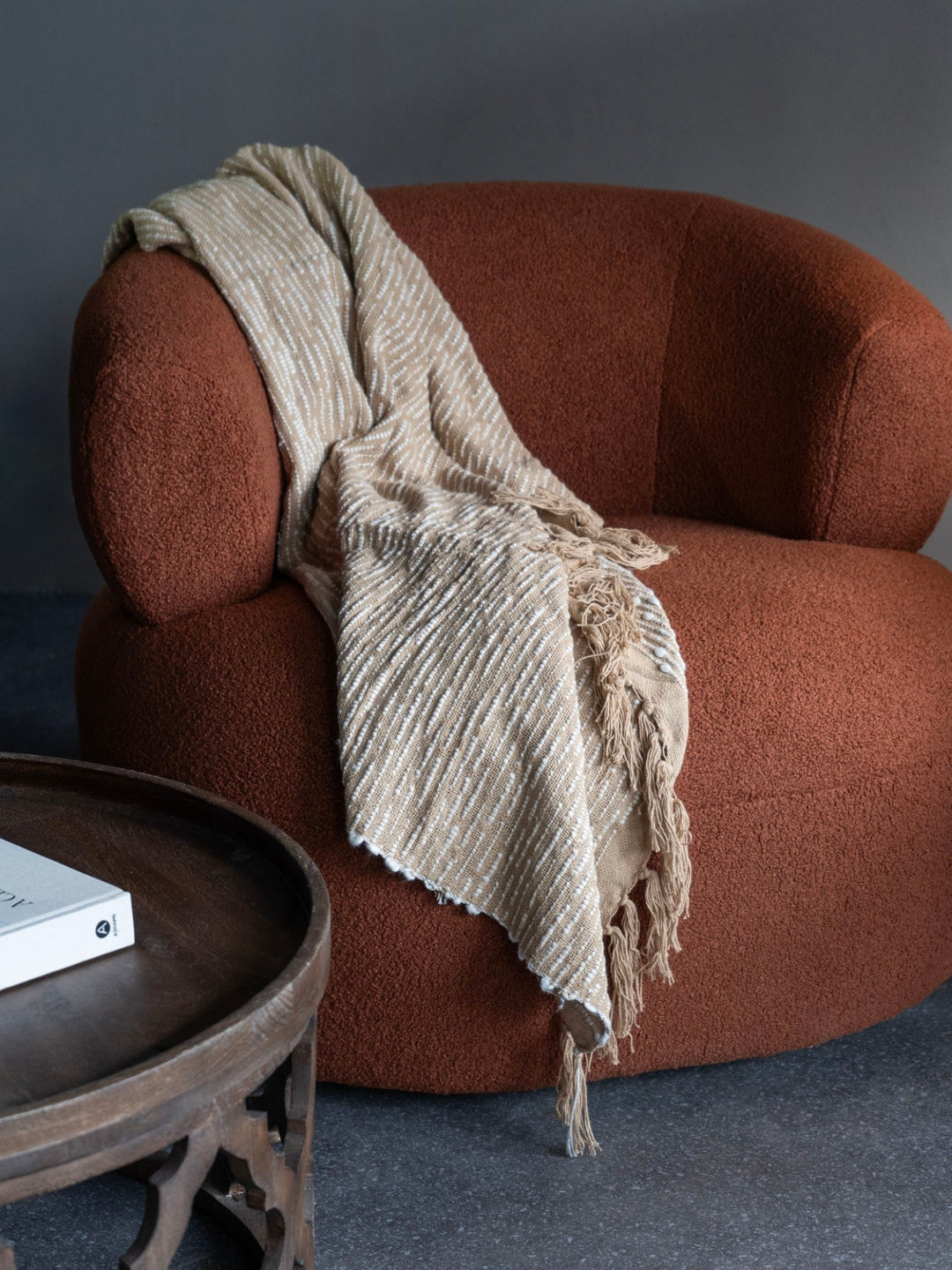 Jette Throw Natural 125x150cm