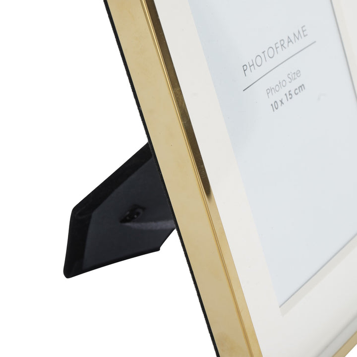 Strand Photo Frame Iron Gold 10x15cm 3D