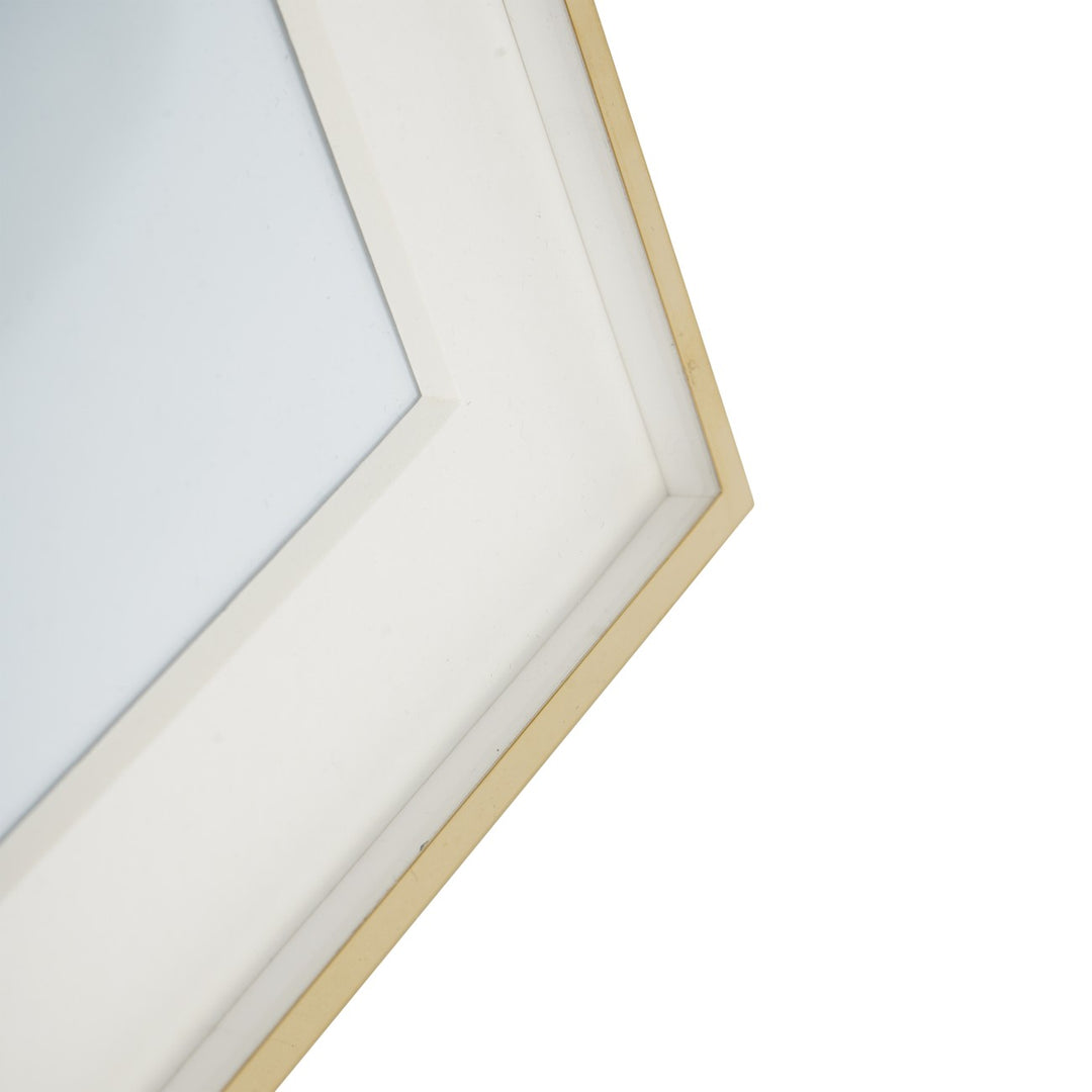 Strand Photo Frame Iron Gold 10x15cm 3D
