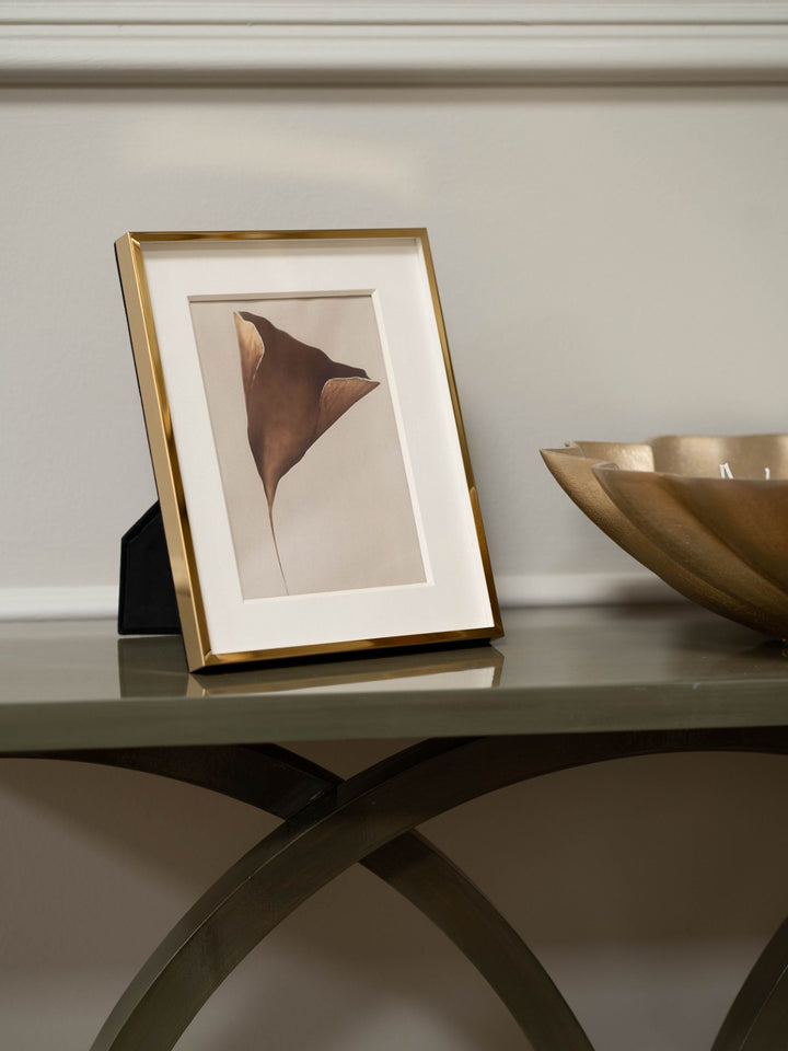 Strand Photo Frame Iron Gold 13x18cm 3D