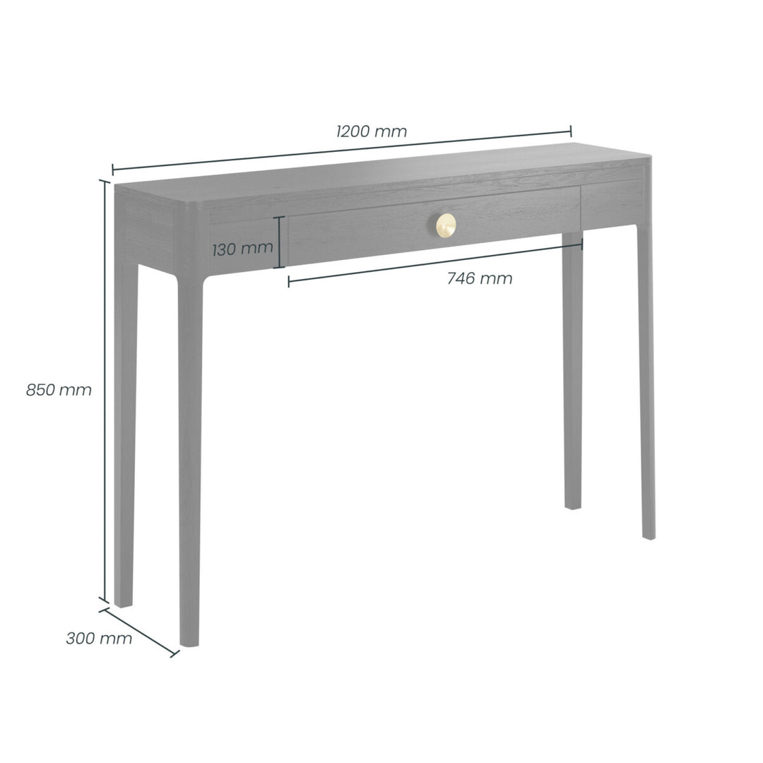 Abberley Console Table Black