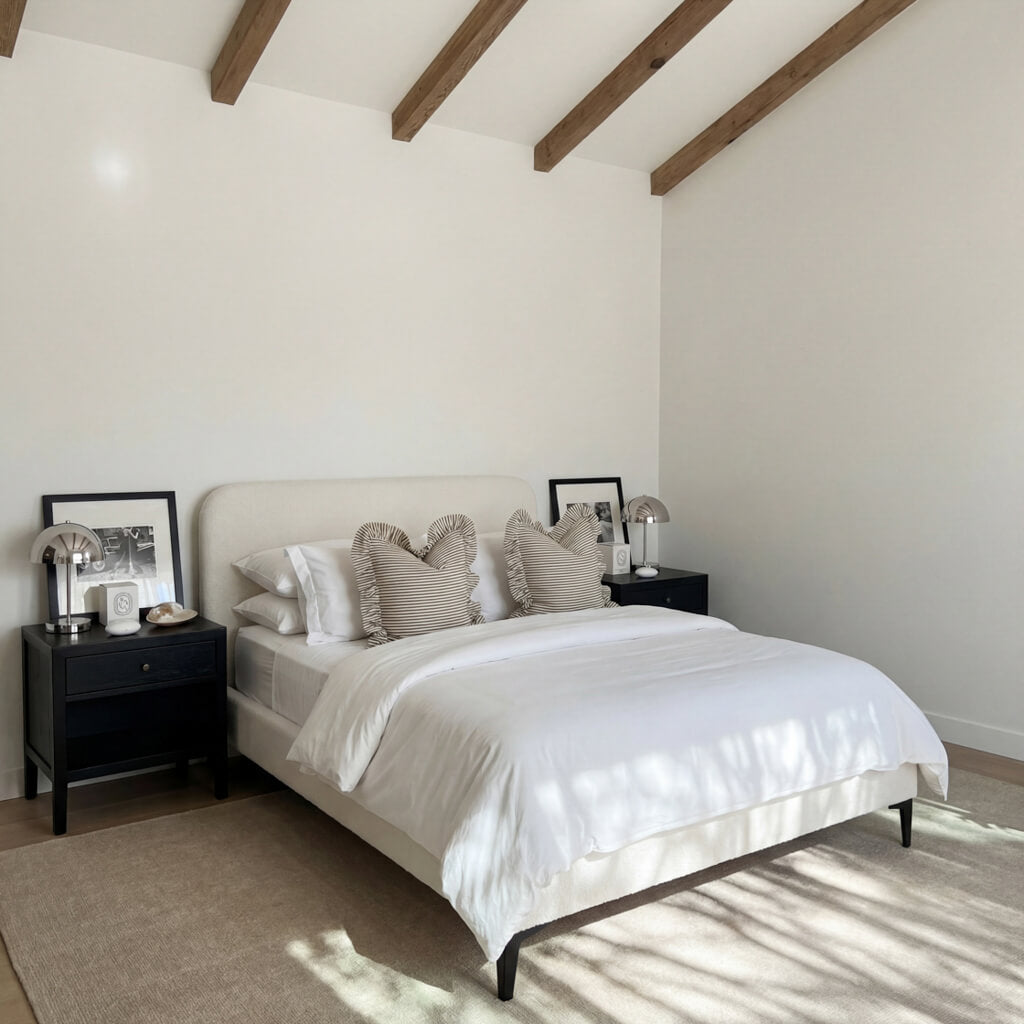 Albany Ivory King Bed product photograph