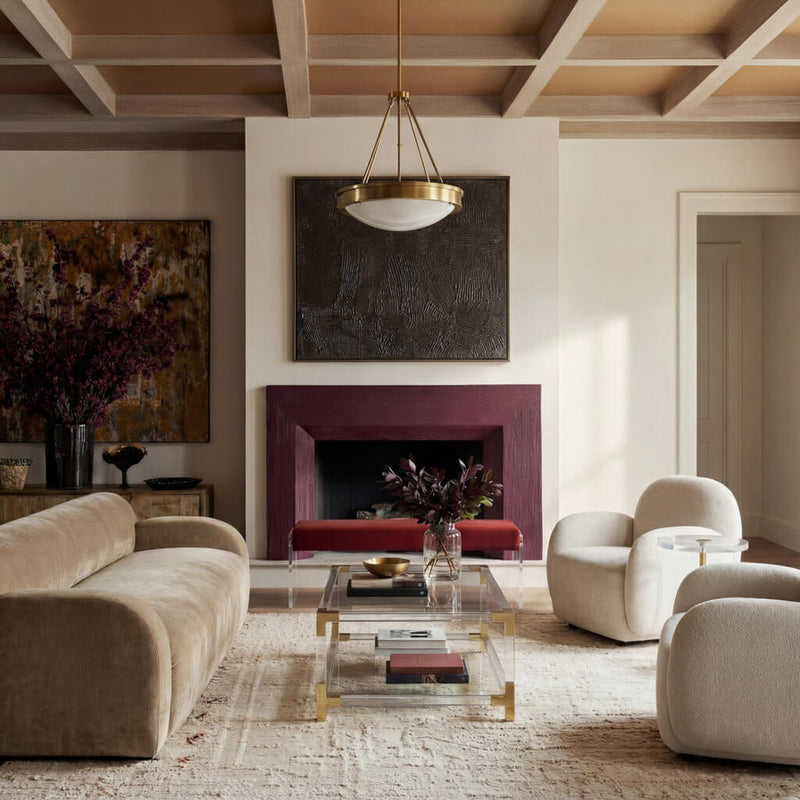 Amangiri Clear Coffee Table by Oti