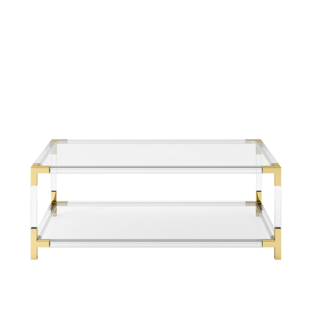 Amangiri Clear Coffee Table by Oti