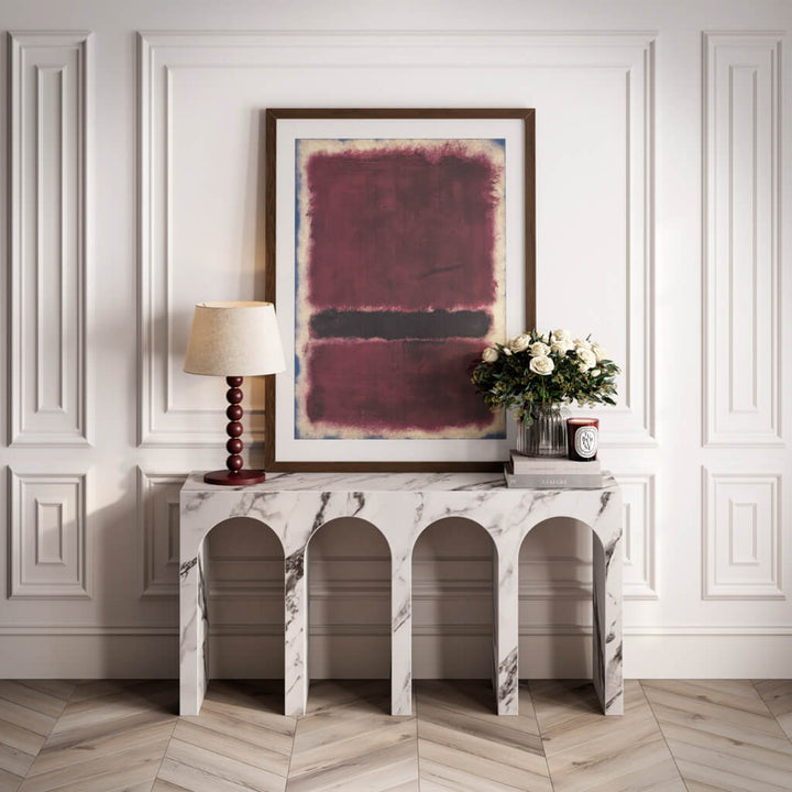 Archie Calacatta Console Table