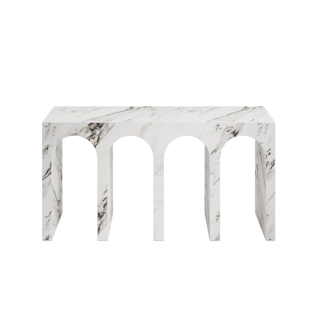 Archie Calacatta Console Table