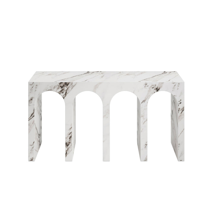 Archie Calacatta Console Table