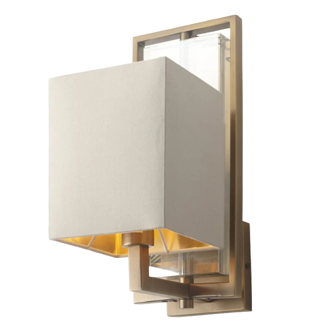 Arden Antique Brass Finish Wall Lamp