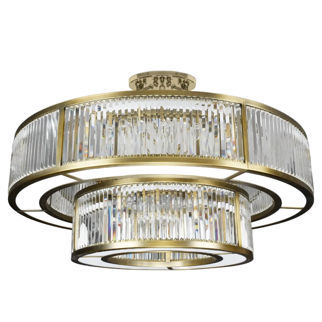 Astrid Antique Brass Chandelier