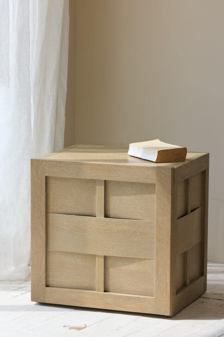 Broadway Bedside Table Oak