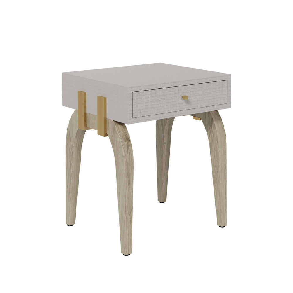 Laverstoke Bedside Table White