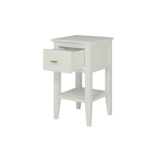 Chilworth Bedside Table Grey One Drawer