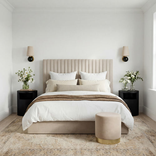 Berlin Beige Tall King Bed