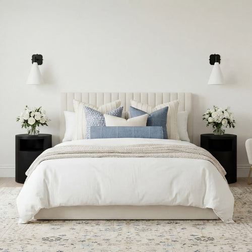Berlin Milk Double Bed