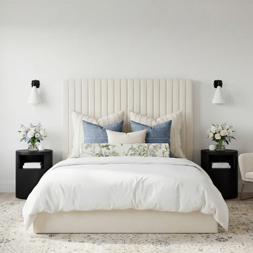 Berlin Milk Tall Double Bed