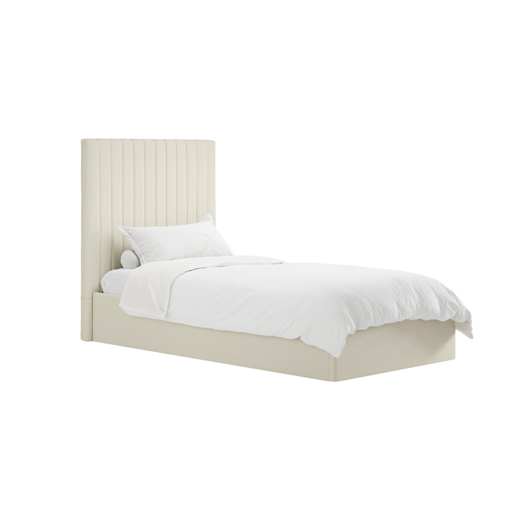 Berlin Milk Tall Single Bed