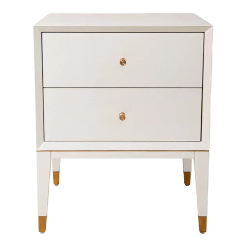 Bex White Side Table