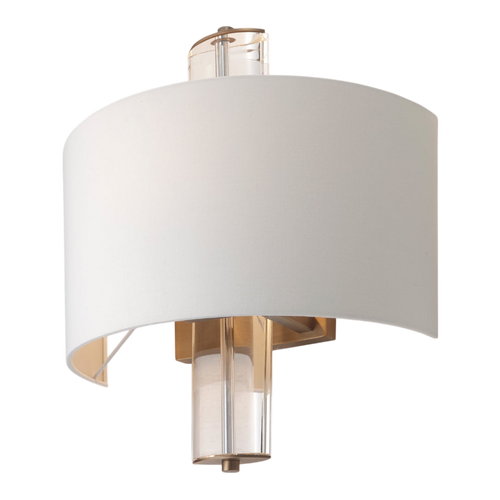 Briar Antique Brass Finish Wall Lamp