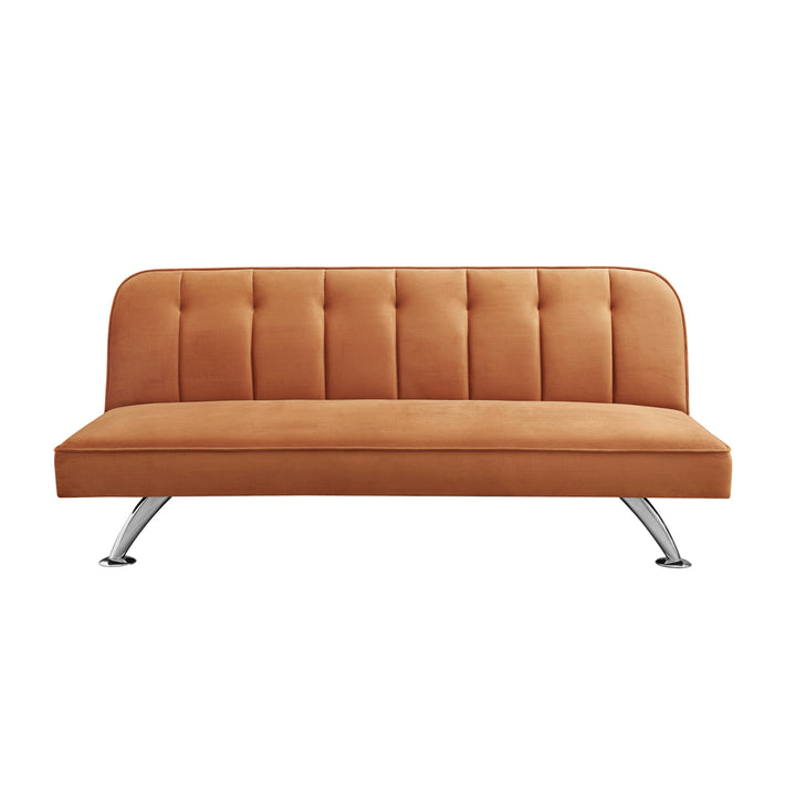 Brighton Orange Sofa Bed