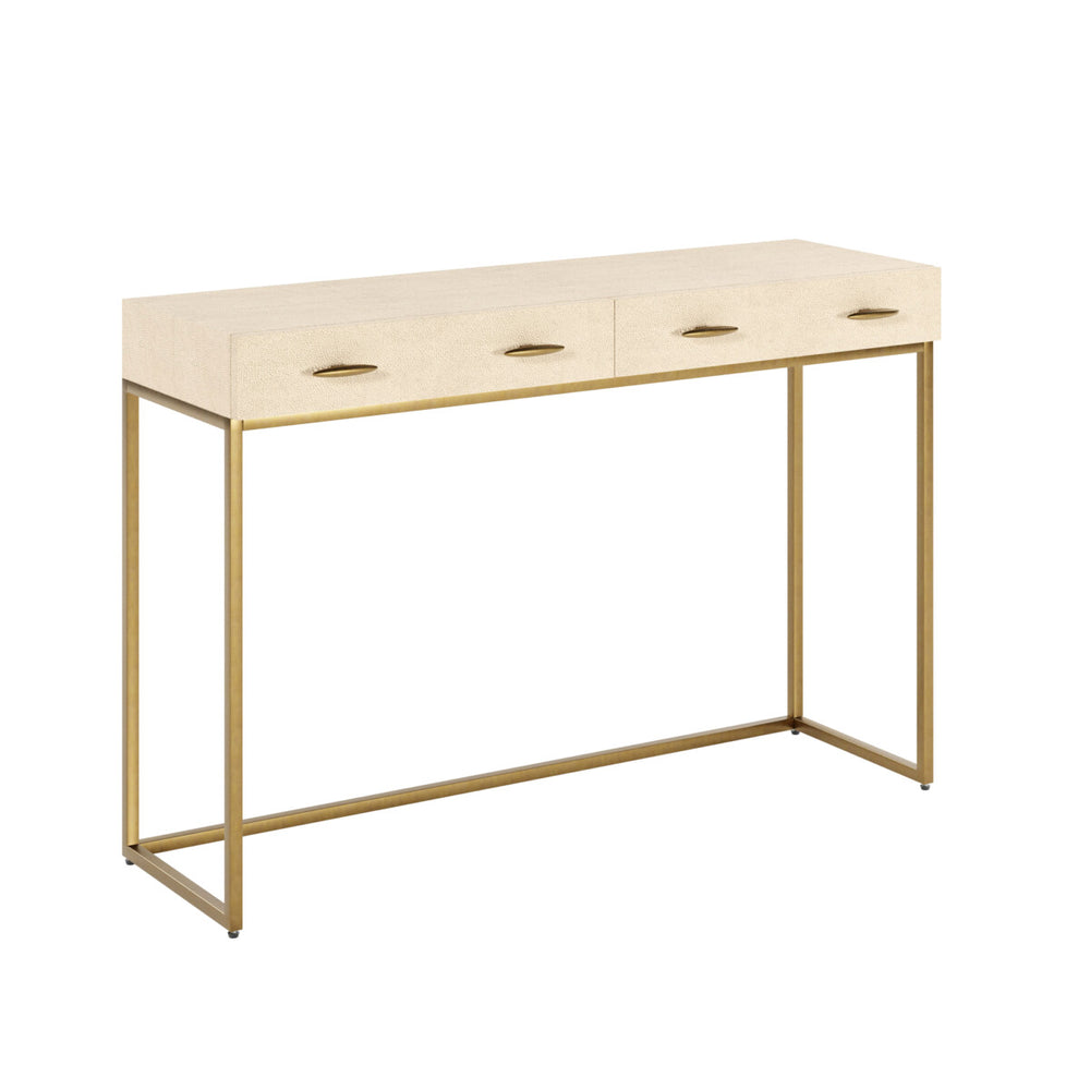Hampton Console Table Ivory