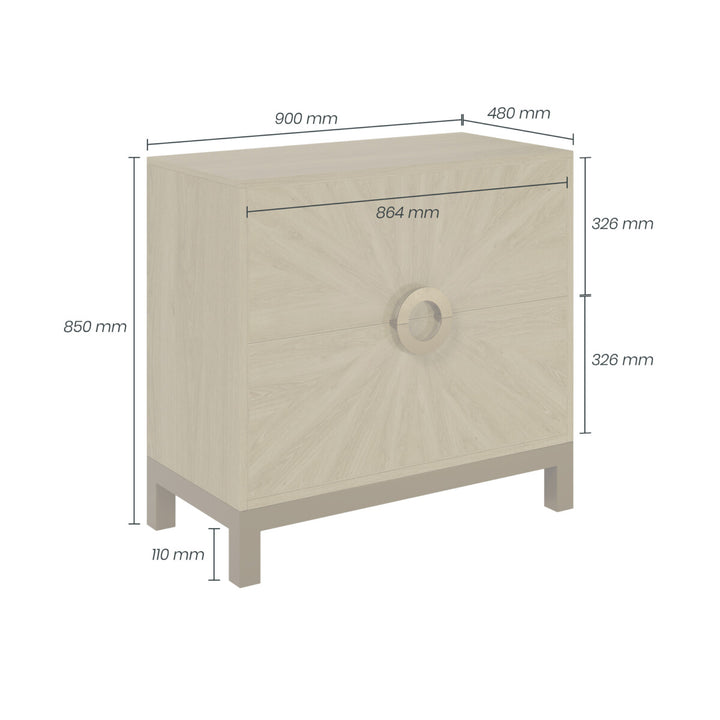 Easton Chest Of Drawers Oak