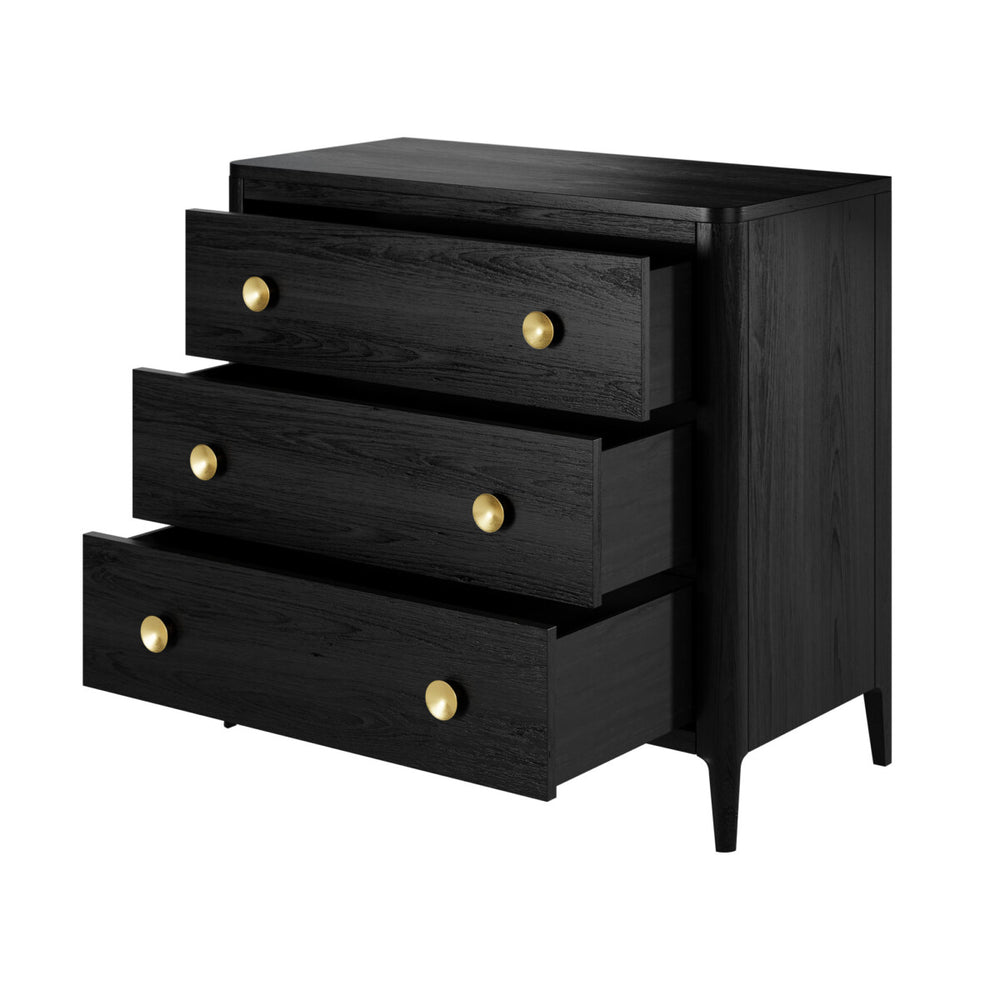 Abberley Chest of Drawers Black
