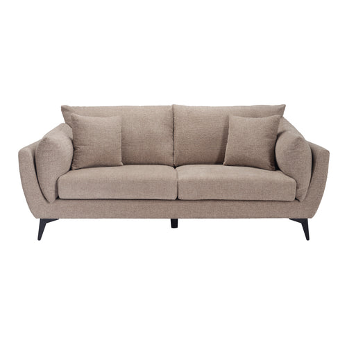 Carter Taupe 3 Seater Sofa
