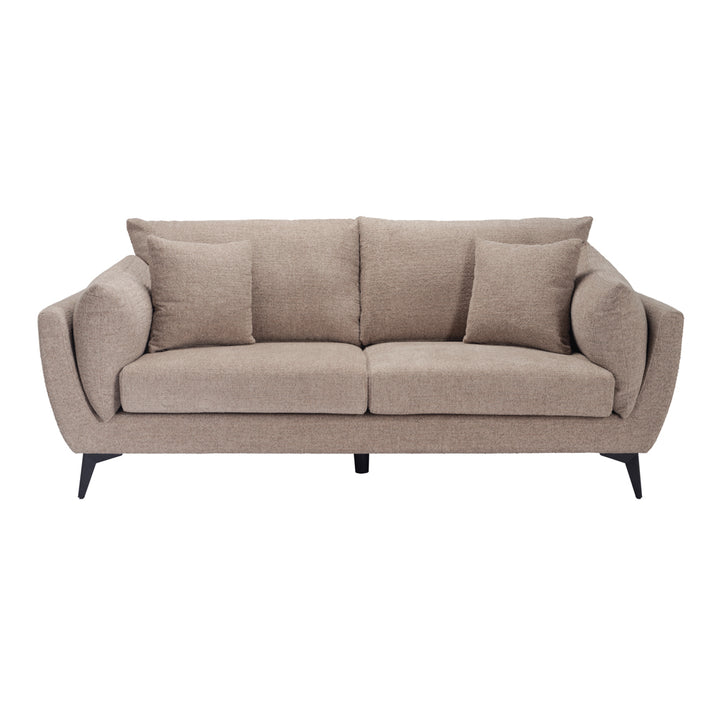 Carter Taupe 3 Seater Sofa