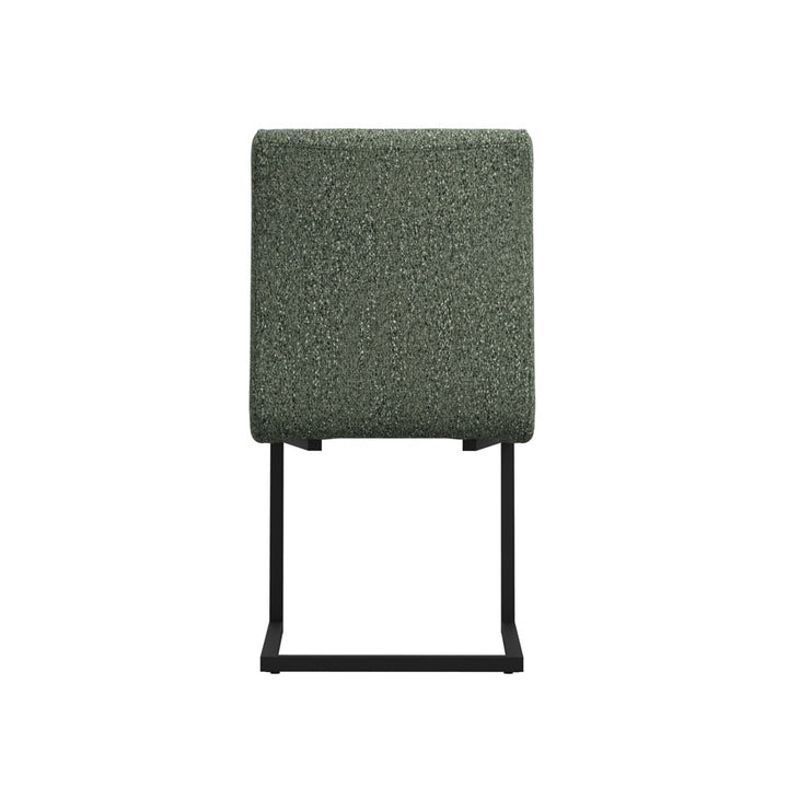 Cleaver Desert Sage and Black Dining Chairs