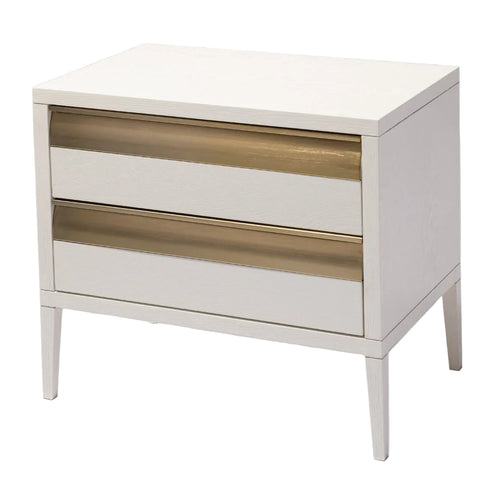 Cleo 2 Drawer Side Table