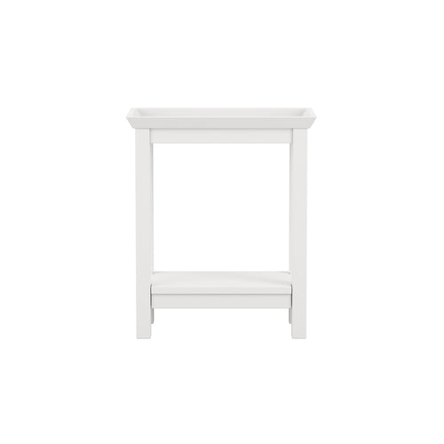 Cote White Side Table