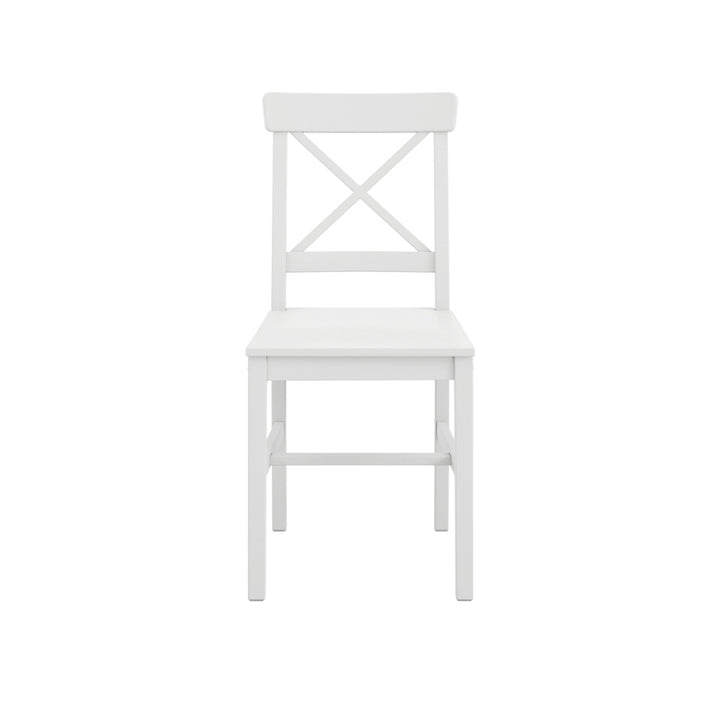 Crawford White 4 Seater Dining Set