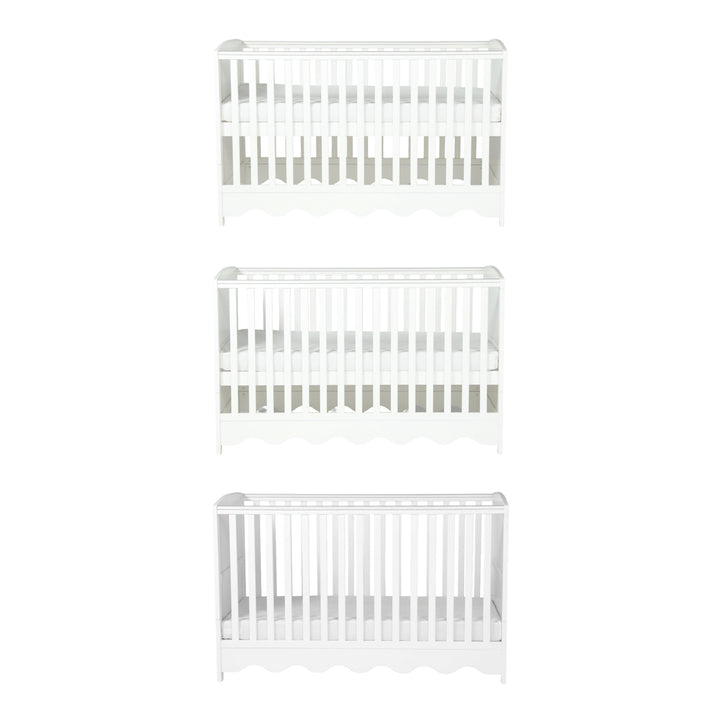 Dancer 3 Piece Room Set White