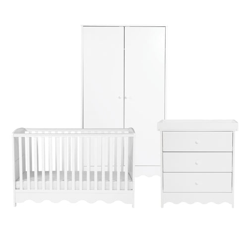 Dancer 3 Piece Room Set White