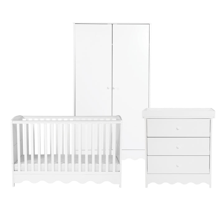 Dancer 3 Piece Room Set White