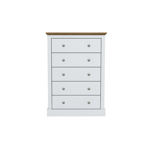 Devon White Chest of Drawers