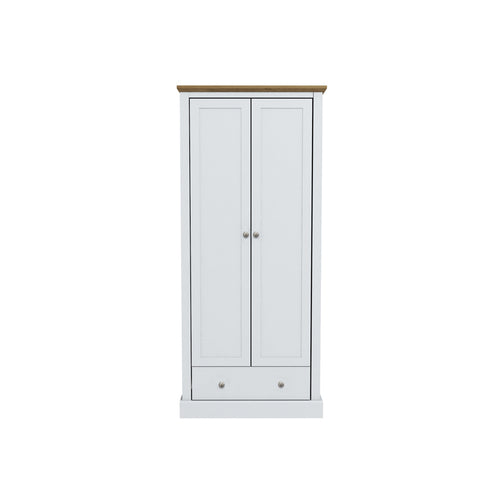 Devon White Double Wardrobe