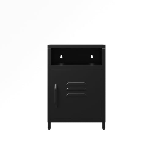 Dillon Black Bedside Cabinet
