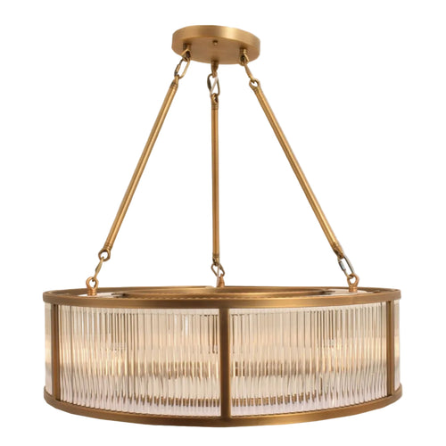 Dusk Antique Brass Finish Ceiling Light