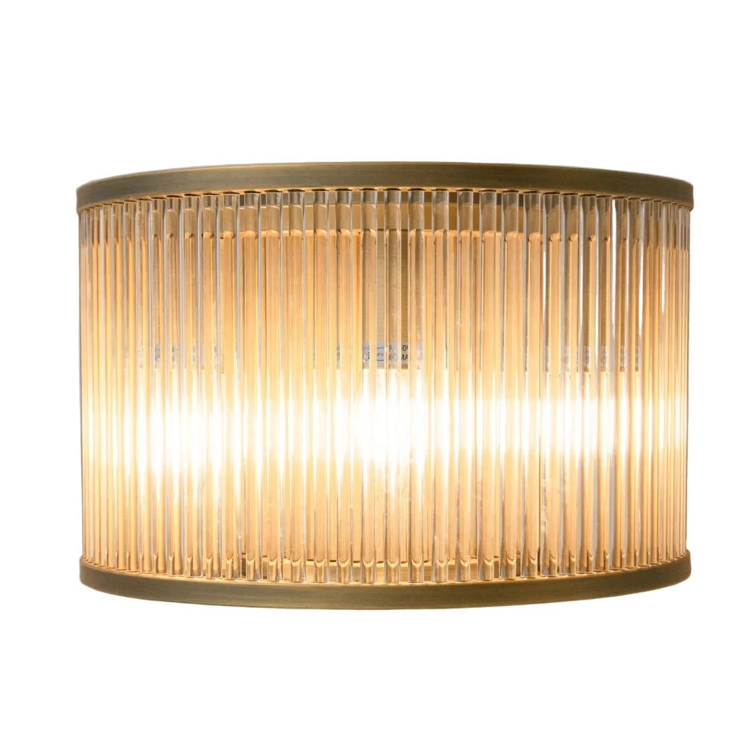 Dusk Antique Brass Finish Wall Lamp