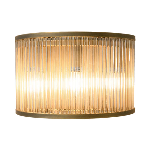 Dusk Antique Brass Finish Wall Lamp