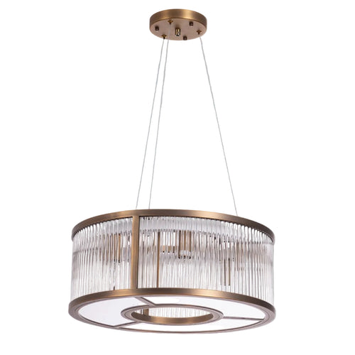 Dusk Diameter 50cm Antique Brass Finish Pendant